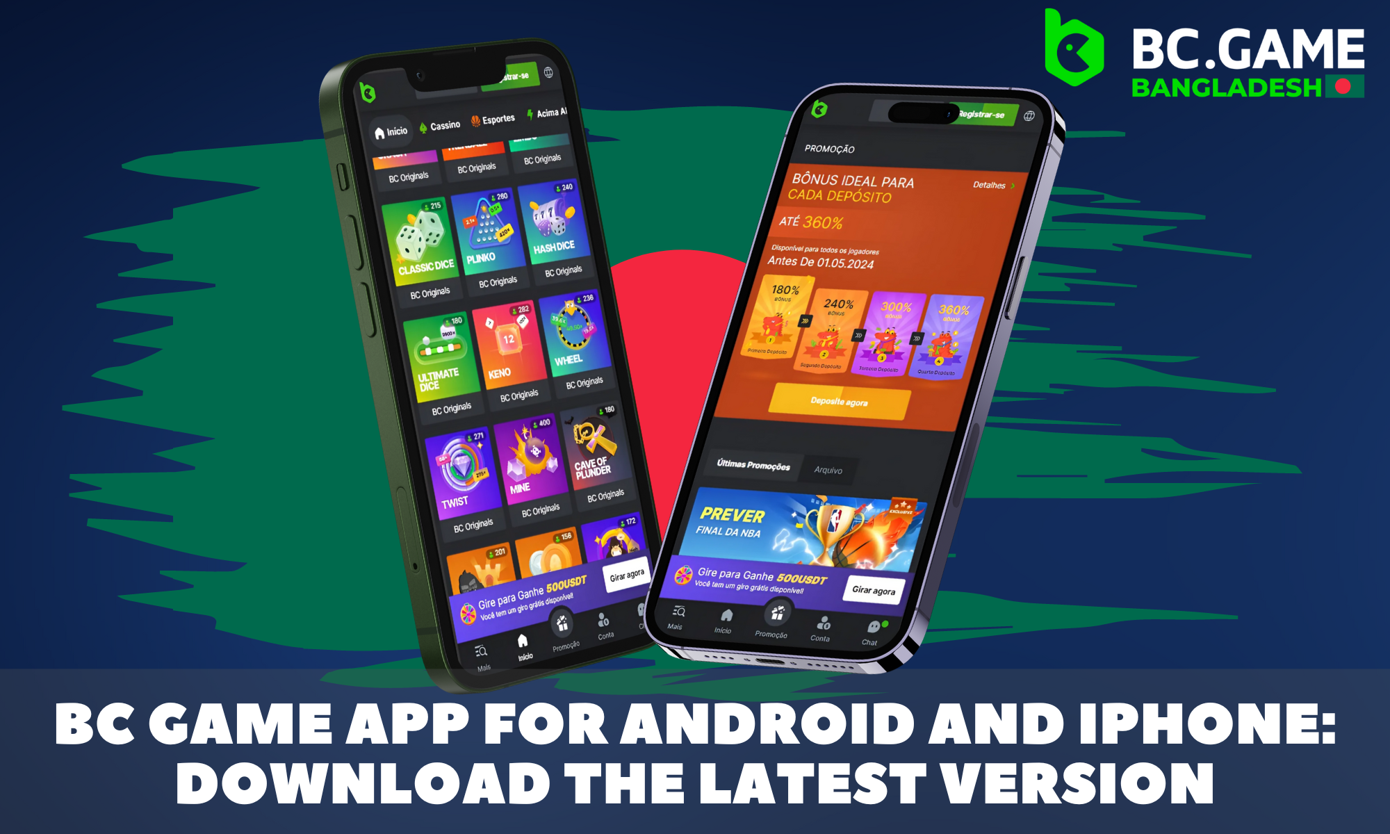 BC Game App for Android and IOS devices in Bangladesh