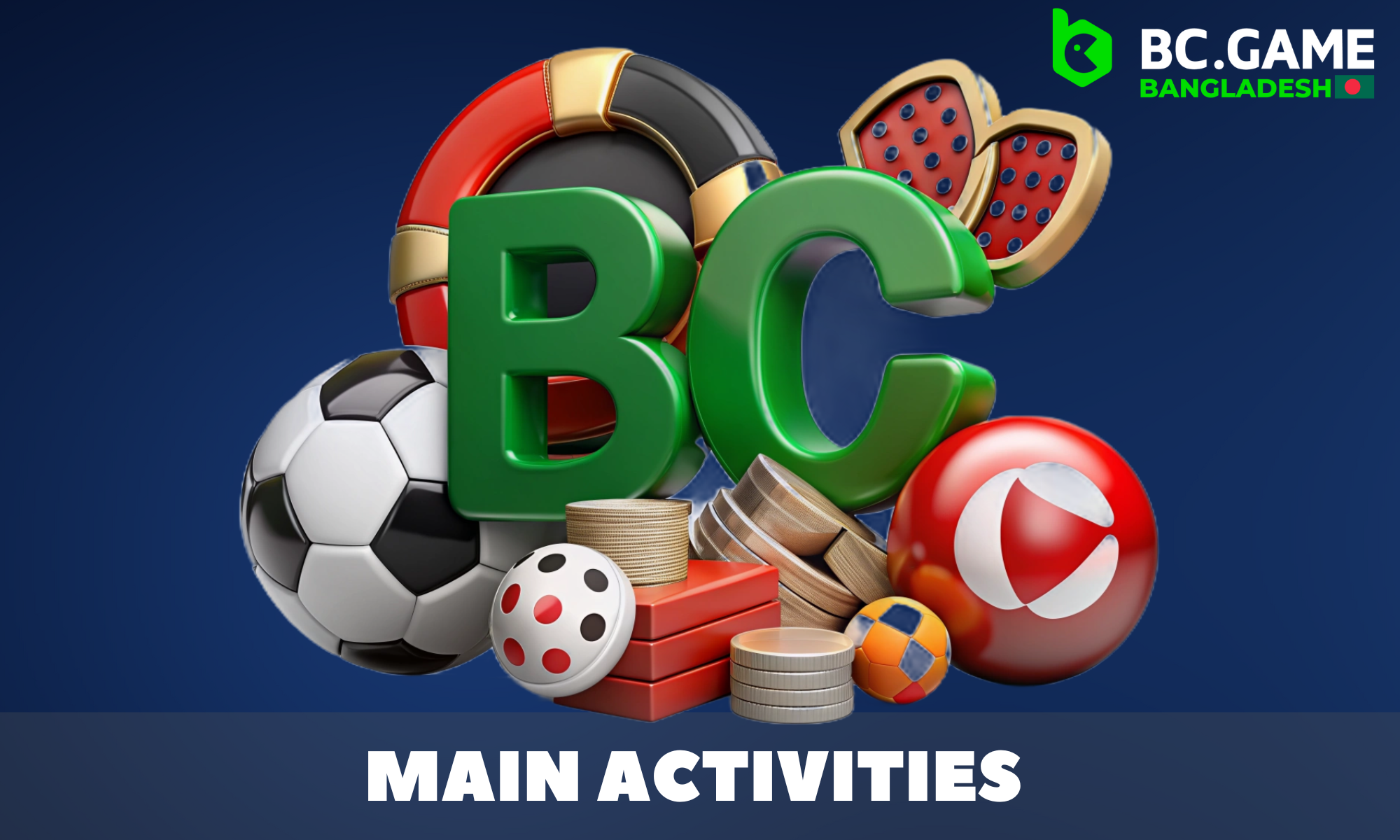 BC.GAME Bangladesh provides an opportunity to have fun for users with different preferences