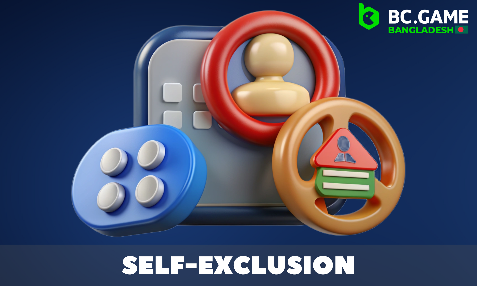 A self-exclusion service is available for all BC GAme players