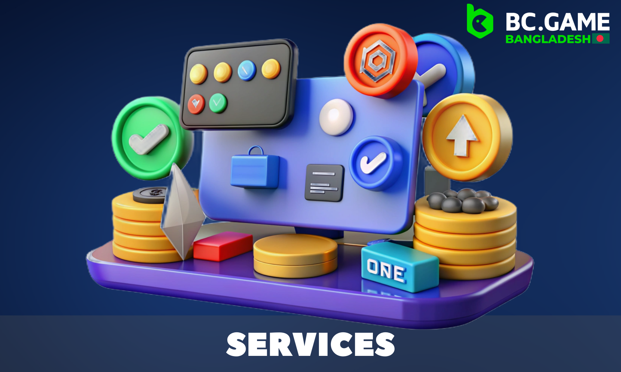 BC.GAME Bangladesh provides its users with various services for comfort and security