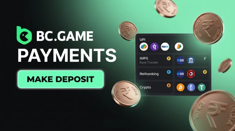 Secure deposit and withdrawal methods on BC Game with multiple payment solutions for Indian users