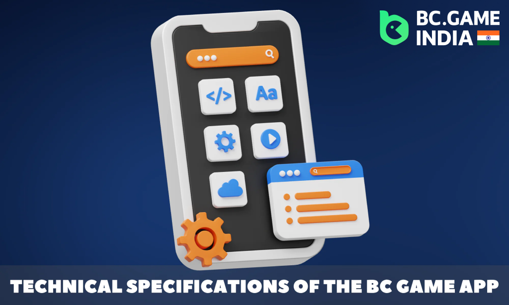 Technical specifications of the BC Game app