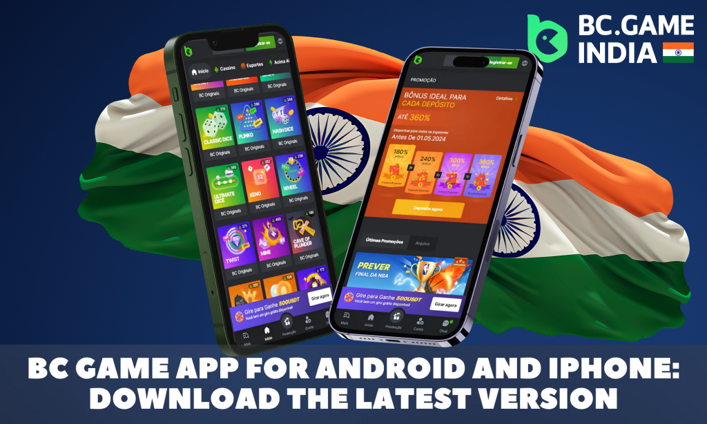 BC Game App for Android and IOS devices in India