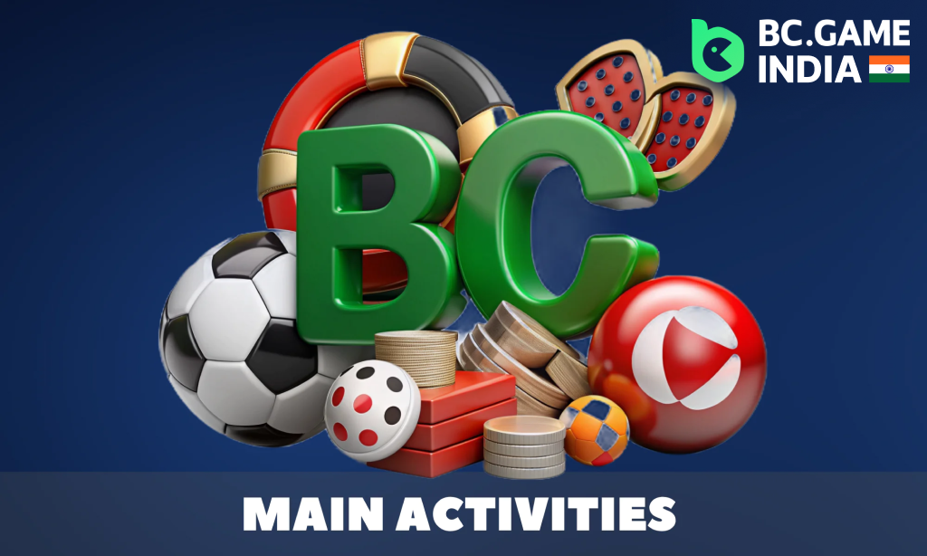 BC.GAME India provides an opportunity to have fun for users with different preferences