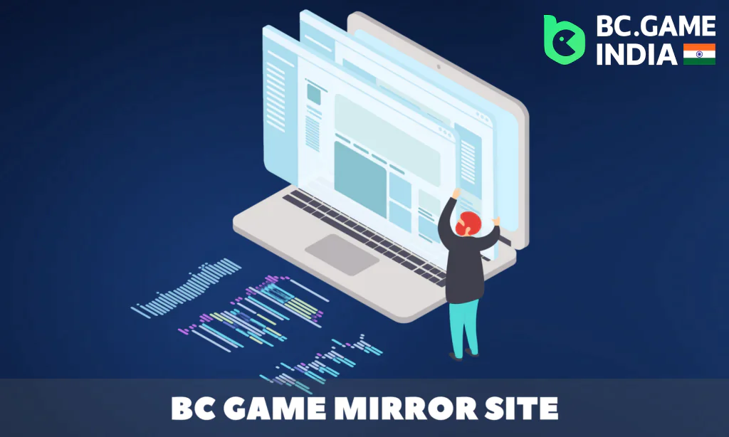 BC Game has a special website mirror to improve access to the casino