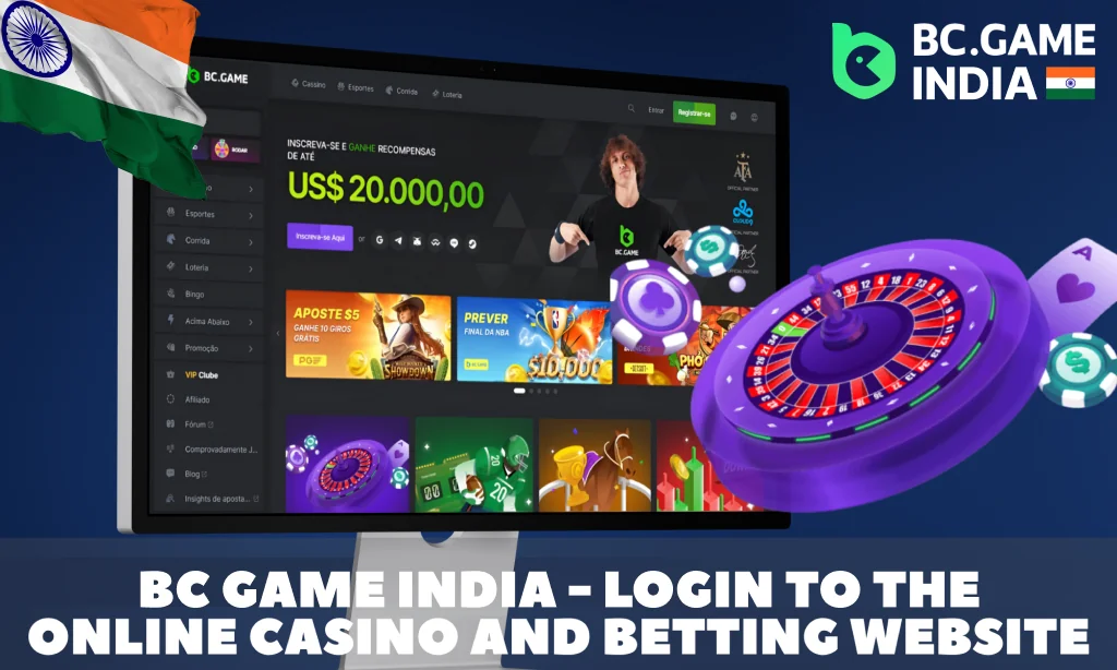 One of the best online crypto casinos for players from India BC Game