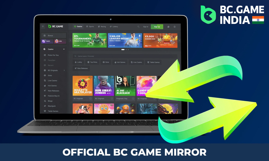 Review of BC Game's mirror site