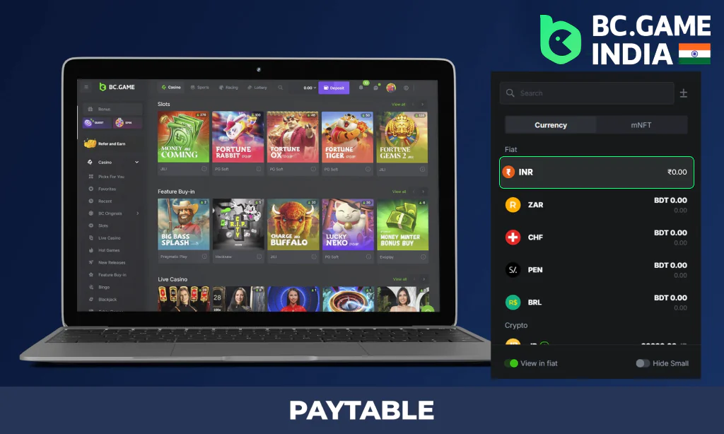 How to withdraw Fortune Ox money to BC Game?