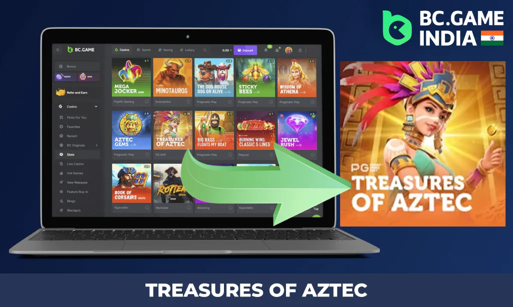 Review of Aztec Treasure on BC Game