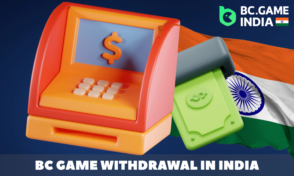 Various withdrawal options are available at BC Game