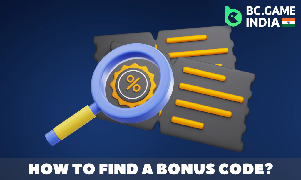A few simple steps to find promo codes from BC Game