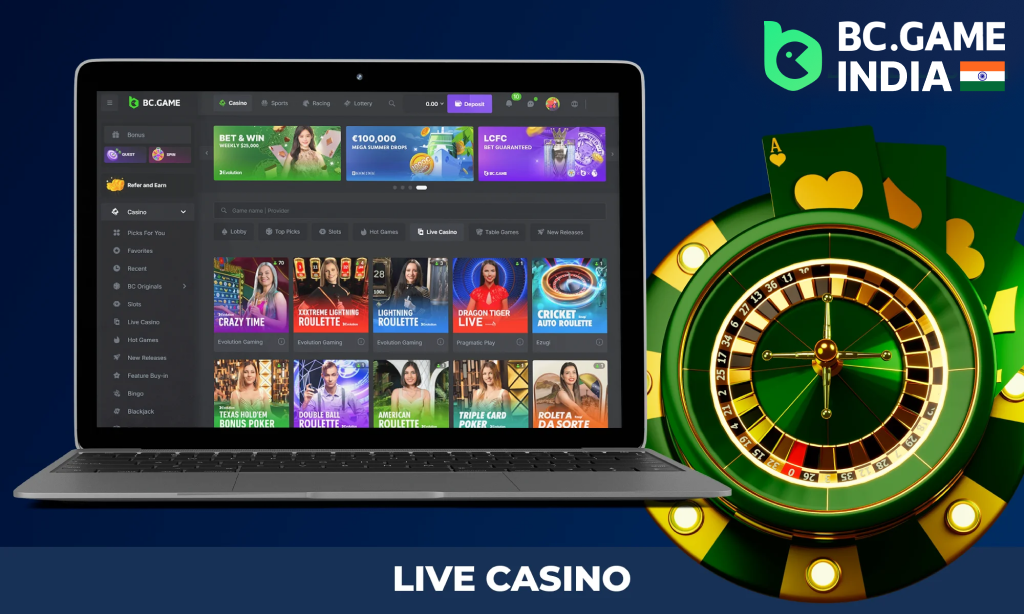 Review of live casino BC Game