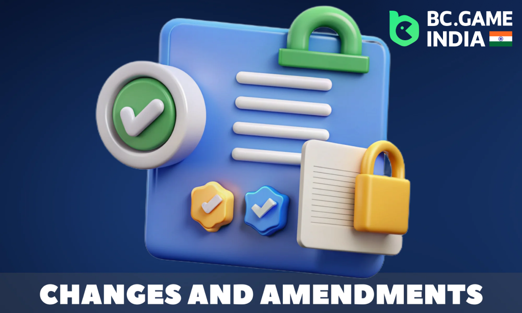 BC.GAME India recommends that users familiarise themselves with the changes on the website