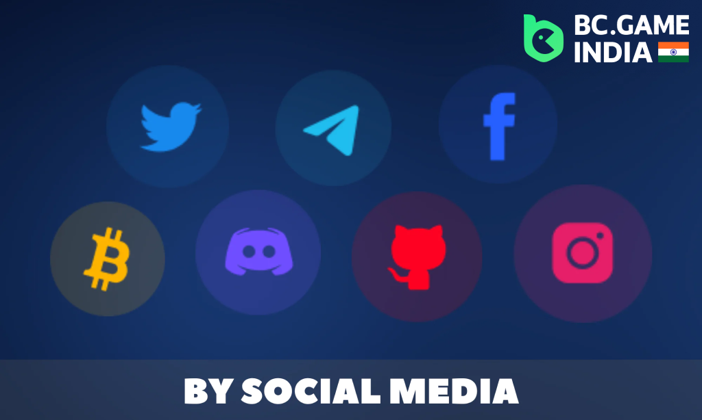 Registration through social networks